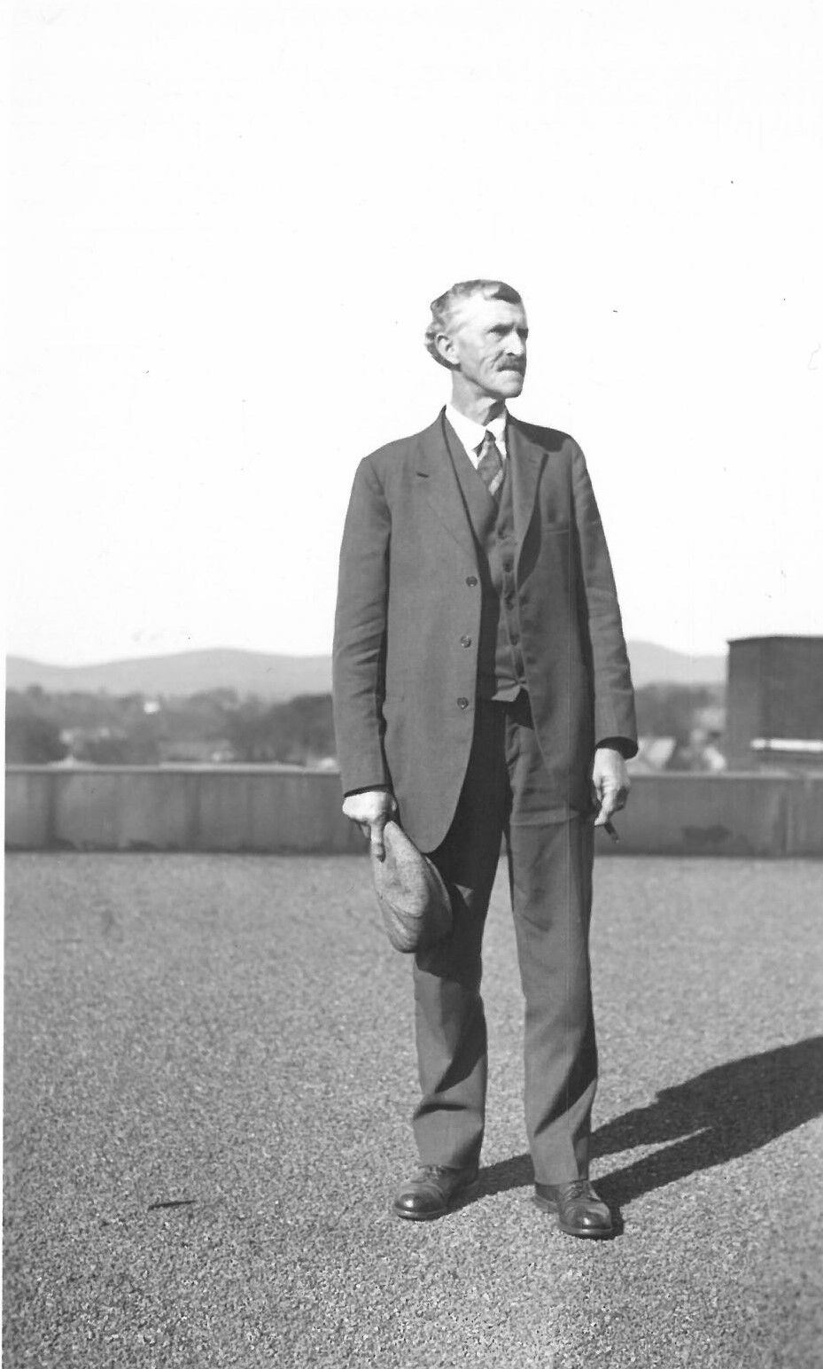 Fred Haskins, member of Savoy School Board for 40 years